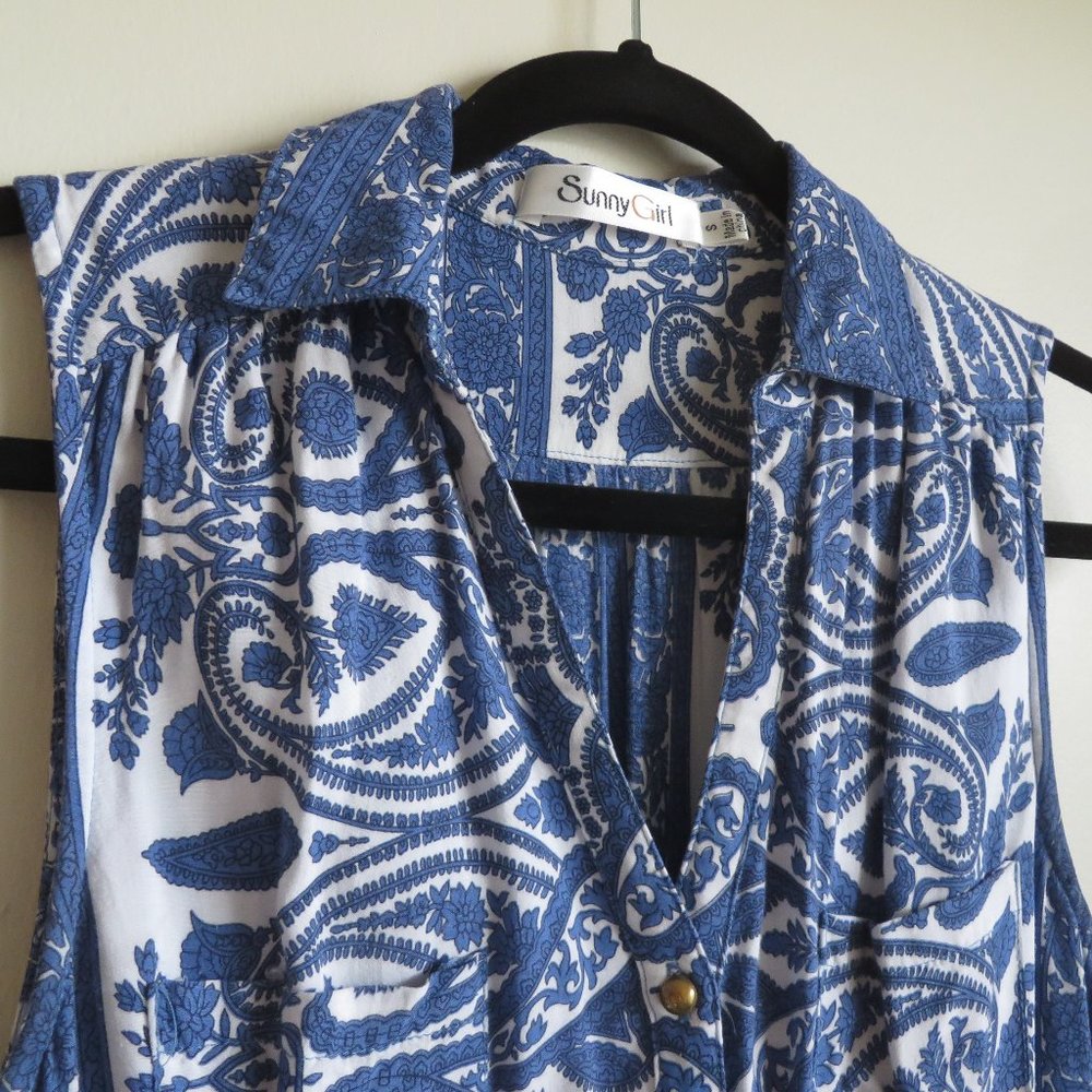ModCloth Button Shirt Dress (With Pockets!) - Picture 3 of 11